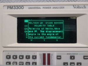 Thumbnail image of Voltech PM3300 Universal Power Analyzer Lab