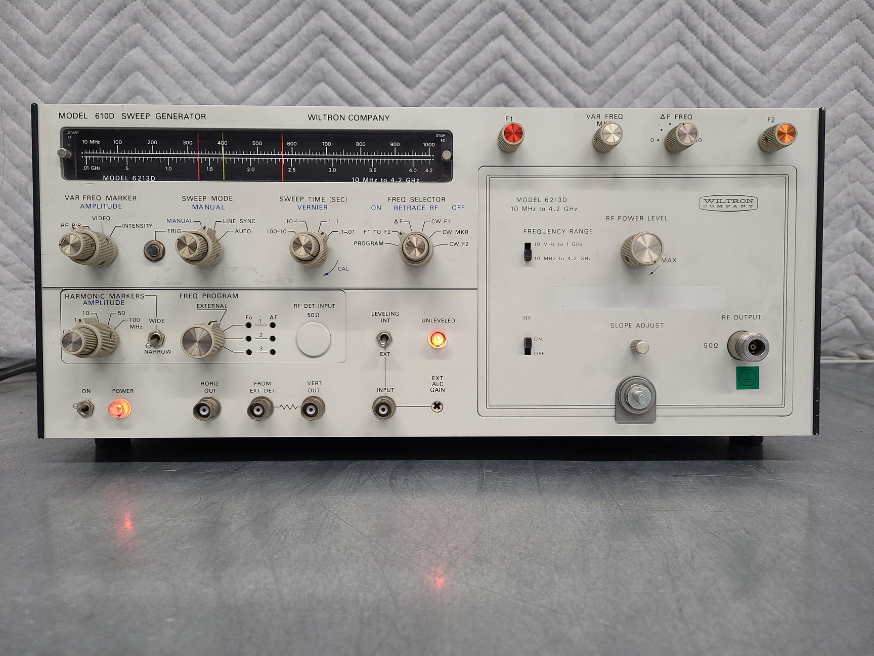 Image of Wiltron Company Model 610D Sweep Generator Lab