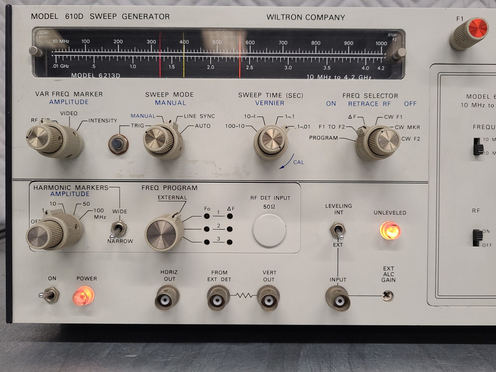 Image of Wiltron Company Model 610D Sweep Generator Lab