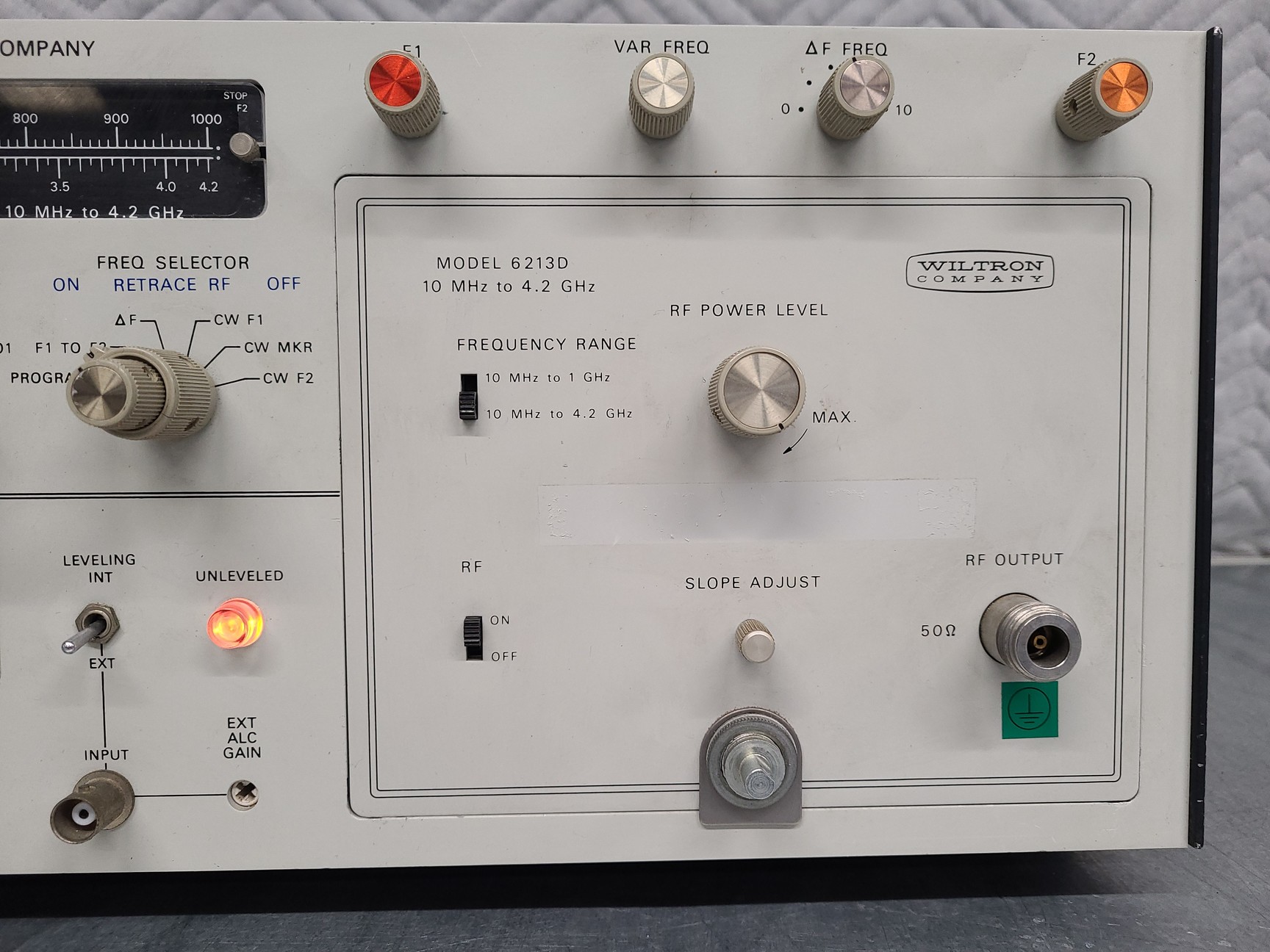 Image of Wiltron Company Model 610D Sweep Generator Lab