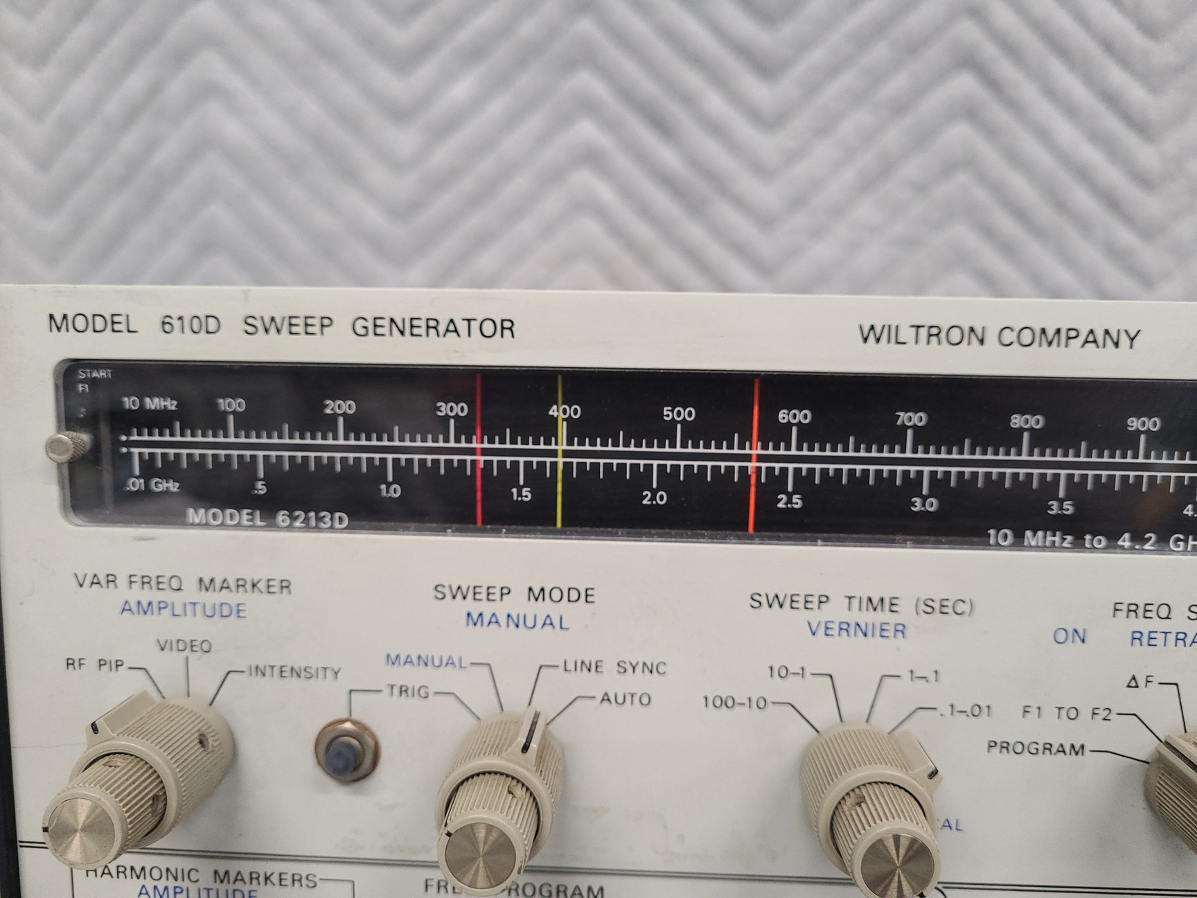 Image of Wiltron Company Model 610D Sweep Generator Lab