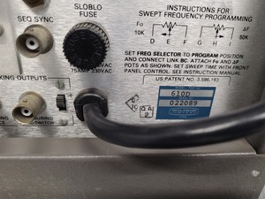 Thumbnail image of Wiltron Company Model 610D Sweep Generator Lab