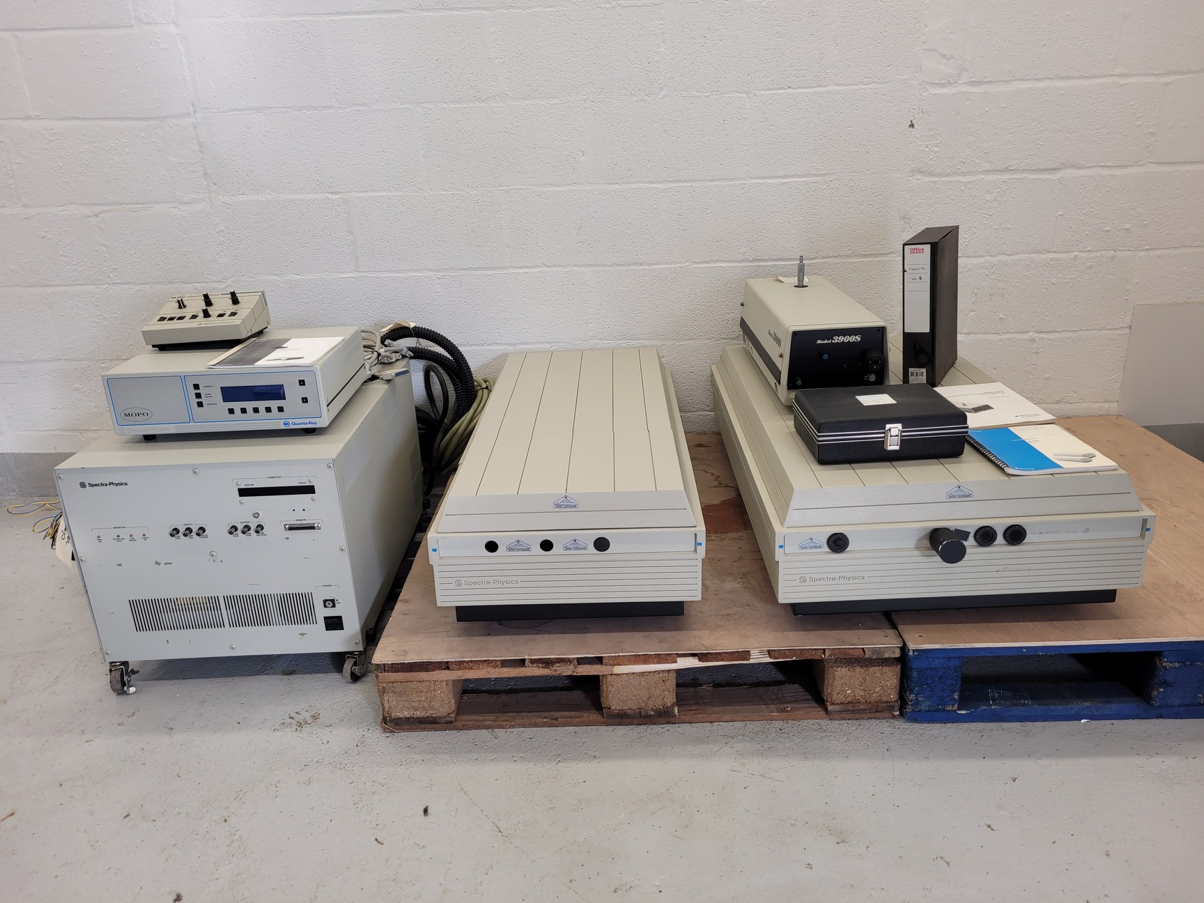Image of SPECTRA PHYSICS Quanta Ray Lasers GCR-190, MOPO-710,  3900S