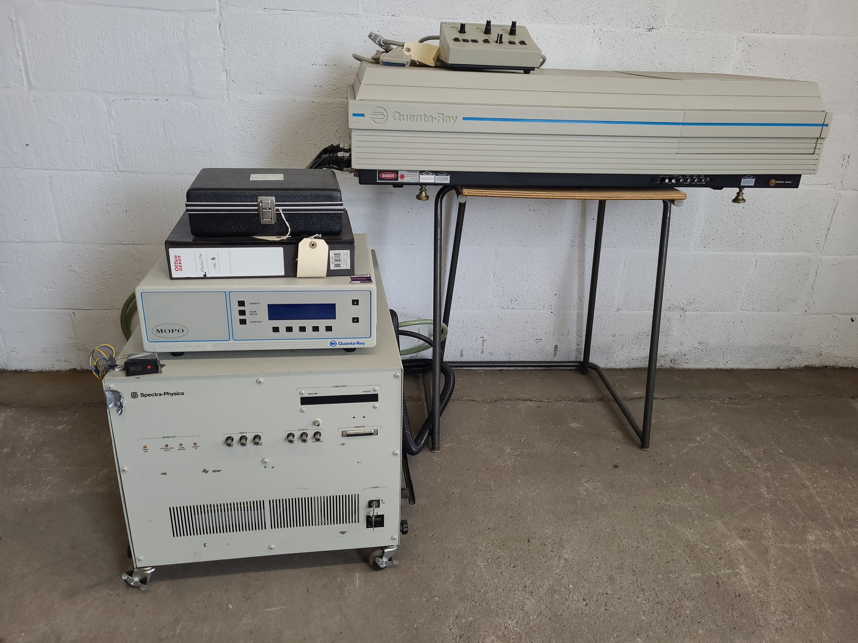 Image of SPECTRA PHYSICS Quanta Ray Lasers GCR-190, MOPO-710,  3900S