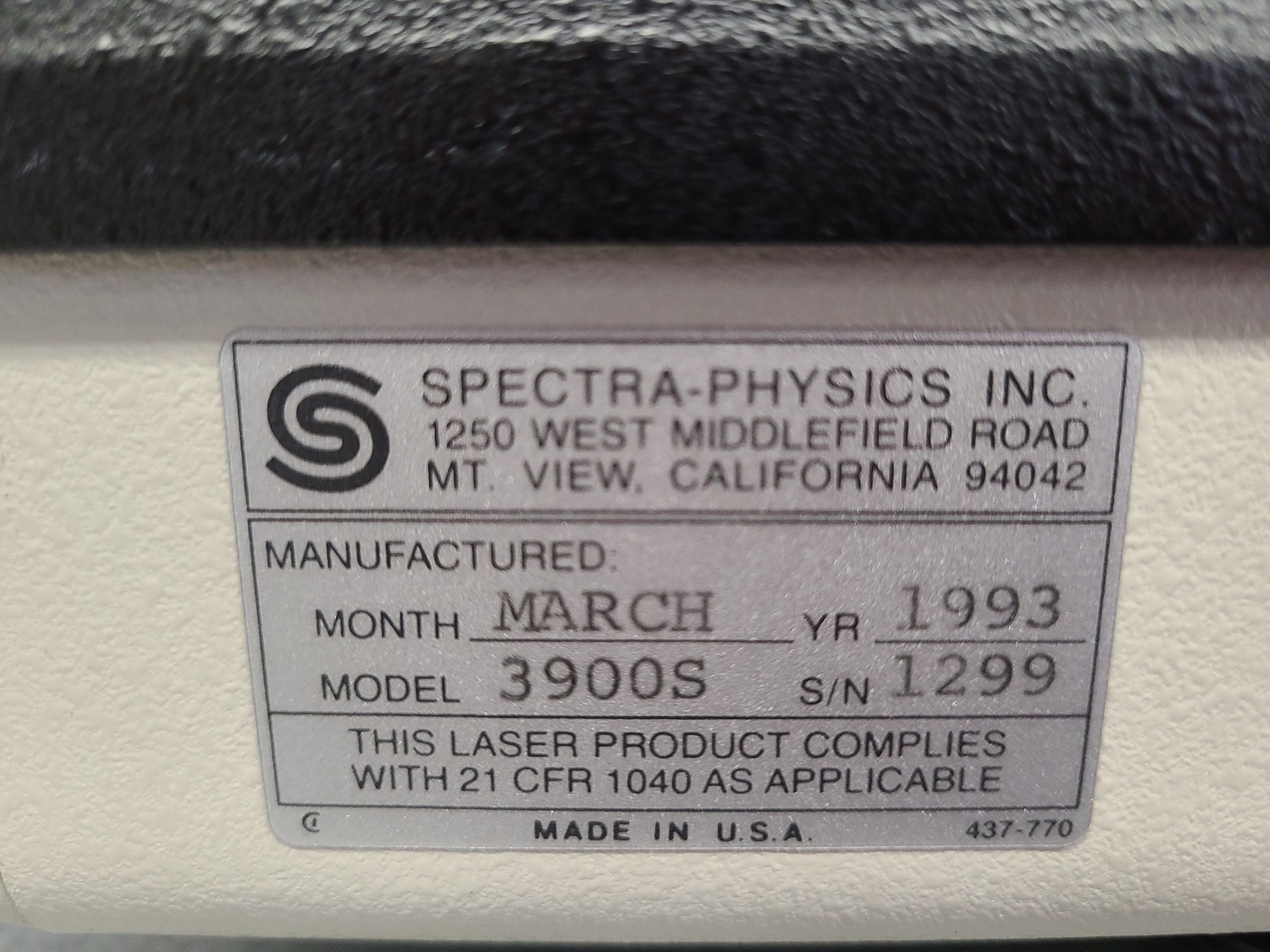 Image of SPECTRA PHYSICS Quanta Ray Lasers GCR-190, MOPO-710,  3900S