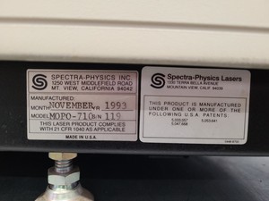 Thumbnail image of SPECTRA PHYSICS Quanta Ray Lasers GCR-190, MOPO-710,  3900S