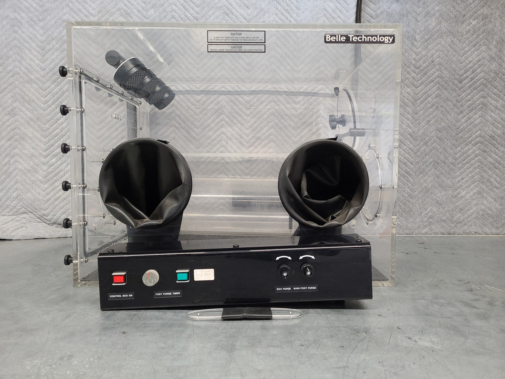 Image of Belle Technology Glove Box + Controller 2 Protective Gloves Lab