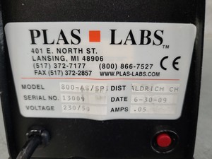 Thumbnail image of Belle Technology Glove Box + Controller 2 Protective Gloves Lab