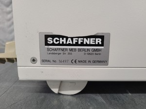 Thumbnail image of Schaffner Fast Transient Burst Generator NSG 3025 & CD 126 Coupling Clamp Faulty