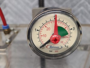 Thumbnail image of Perspex Laboratory Glove Box & 2 Protective Gloves Lab