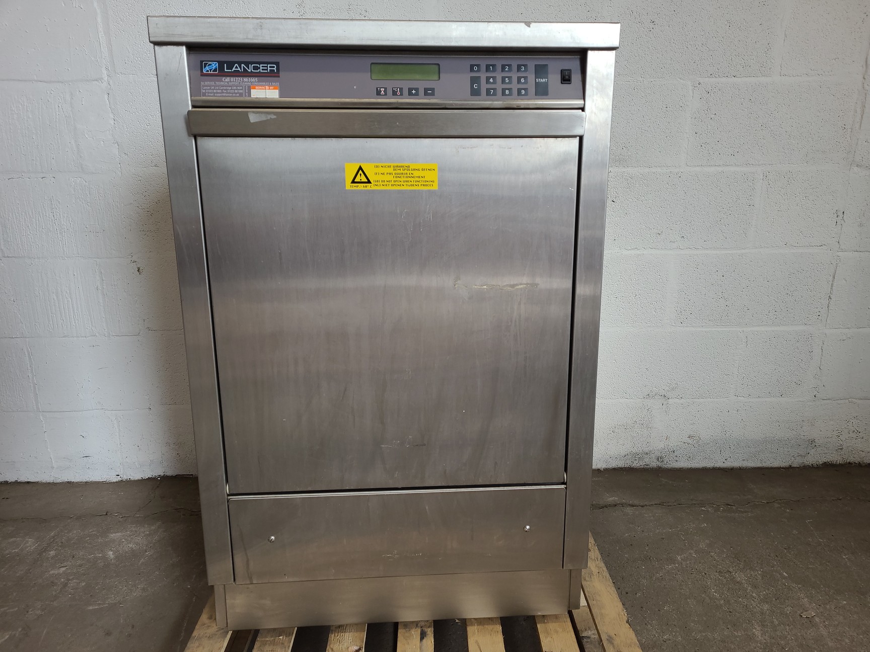 Image of Lancer 910UP 415V Laboratory Glassware Washer Lab