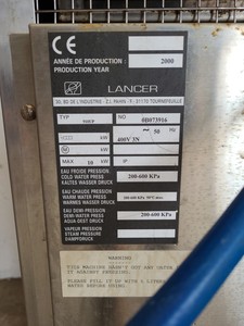 Thumbnail image of Lancer 910UP 415V Laboratory Glassware Washer Lab