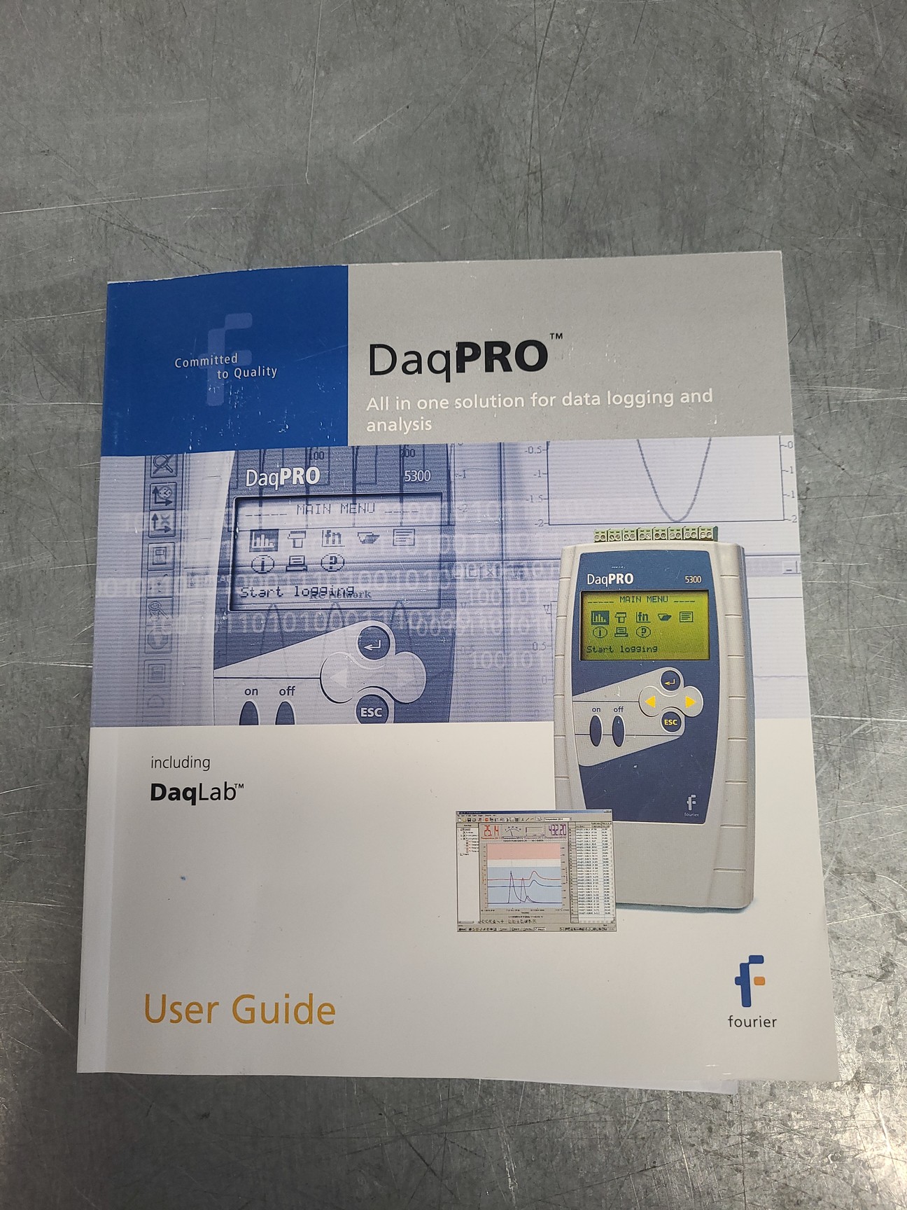 Daqpro Fourier Handheld Data Logger Daqpro 5300 Lab