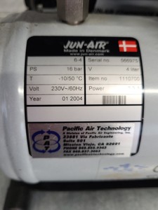 Thumbnail image of Genomic Solutions Jun-Air Mini Air Compressor Lab