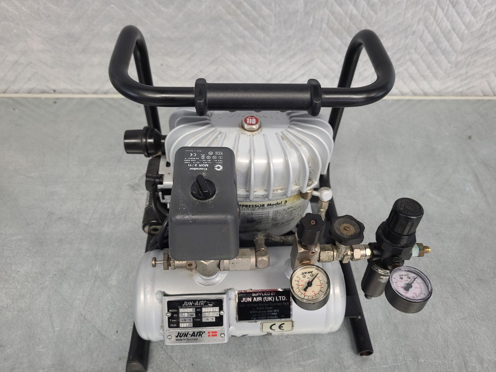 JUNAIR Minor Air Compressor Lab