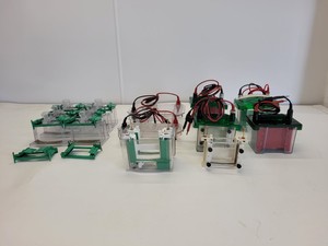Thumbnail image of Lot of Bio-Rad Gel Electrophoresis Cells - Mini Protean Tetra, Sub GT Wide Mini 