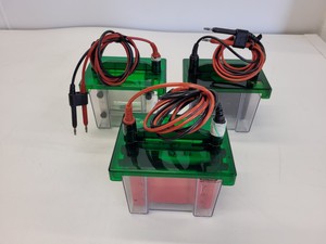 Thumbnail image of Lot of Bio-Rad Gel Electrophoresis Cells - Mini Protean Tetra, Sub GT Wide Mini 