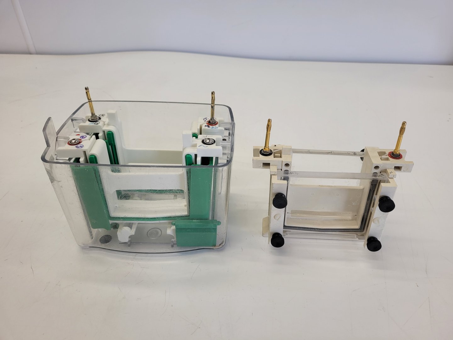 Image of Lot of Bio-Rad Gel Electrophoresis Cells - Mini Protean Tetra, Sub GT Wide Mini 