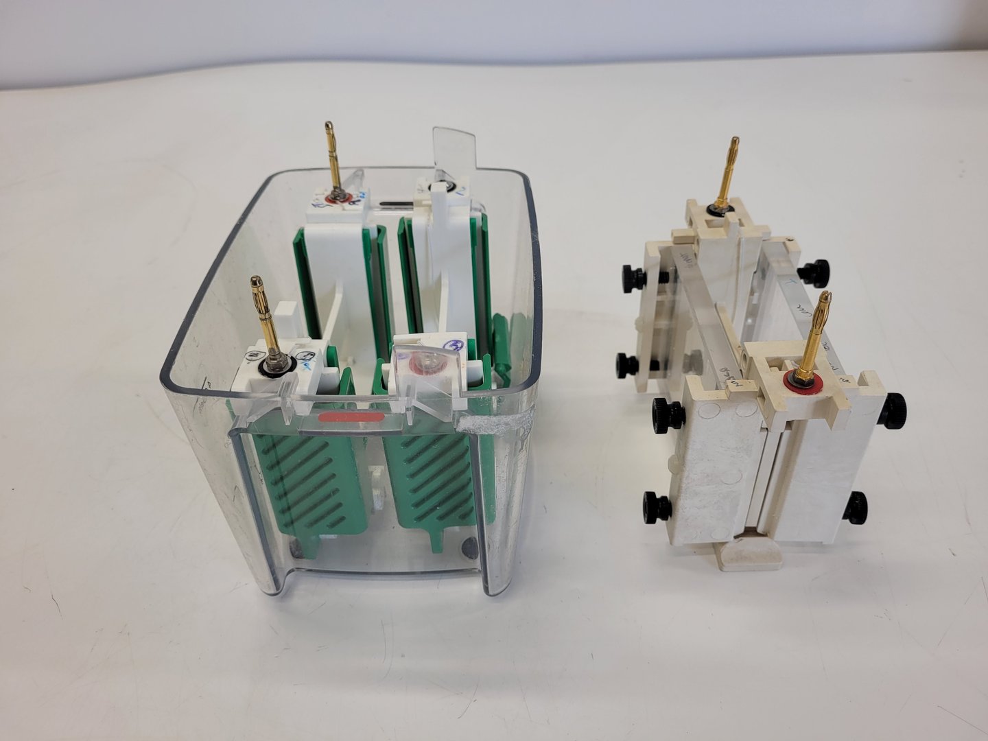 Image of Lot of Bio-Rad Gel Electrophoresis Cells - Mini Protean Tetra, Sub GT Wide Mini 