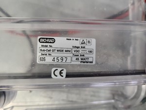 Thumbnail image of Lot of Bio-Rad Gel Electrophoresis Cells - Mini Protean Tetra, Sub GT Wide Mini