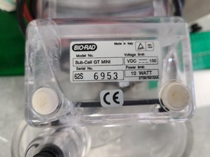 Thumbnail image of Lot of Bio-Rad Gel Electrophoresis Cells - Mini Protean Tetra, Sub GT Wide Mini 