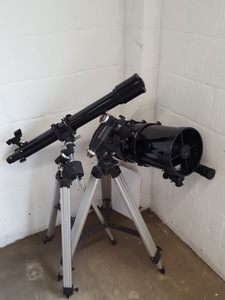 Thumbnail image of Pair of Telescopes - CELESTRON G8N Telescope and Firstscope 70 EQ