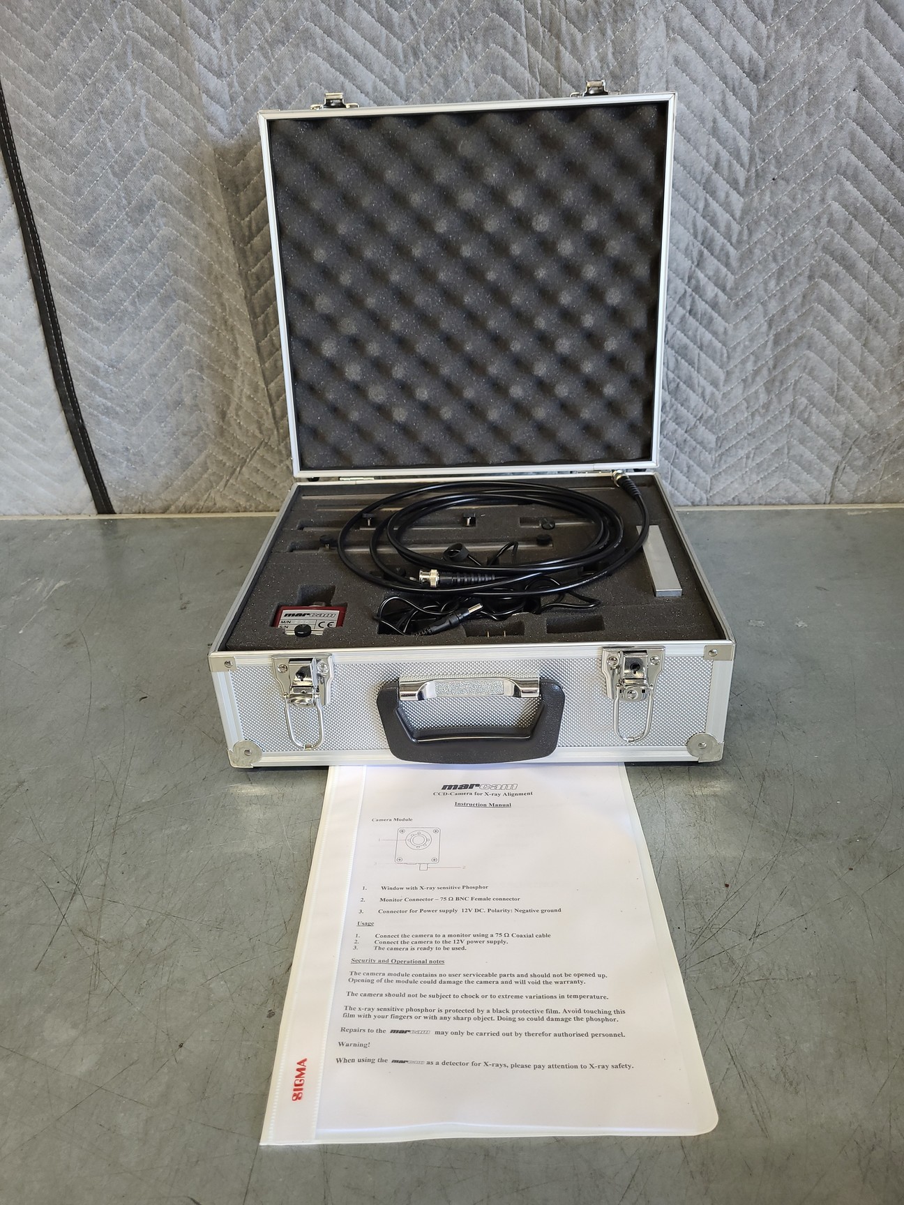 Image of Rigaku Micro Max 007 X-ray Generator System Protein Crystallography + Marcam CCD
