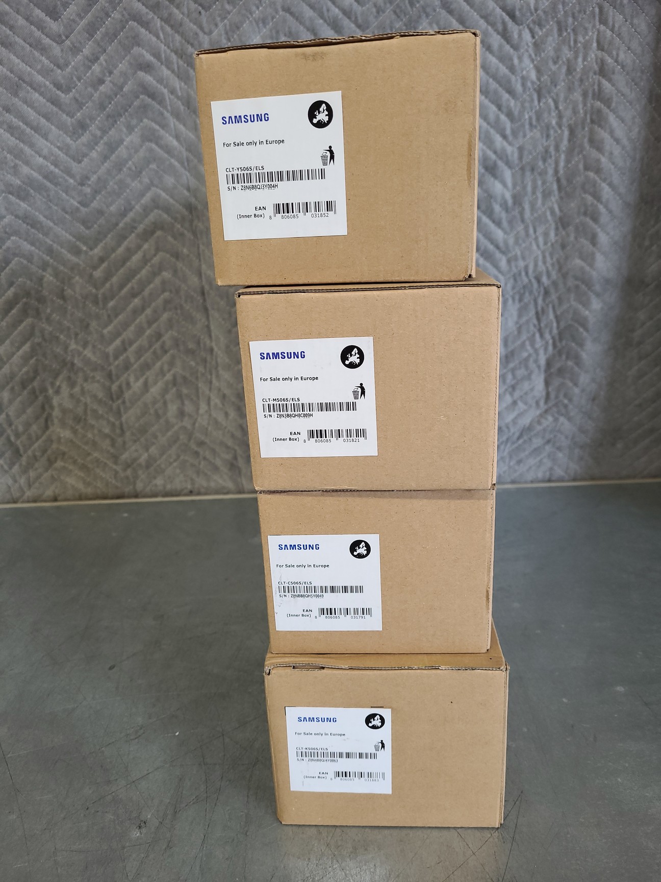 Image of Samsung Laser Toners for CLP 680/ CLX 6260 - K5065S, Y5065S, M5065S  C5065S, 