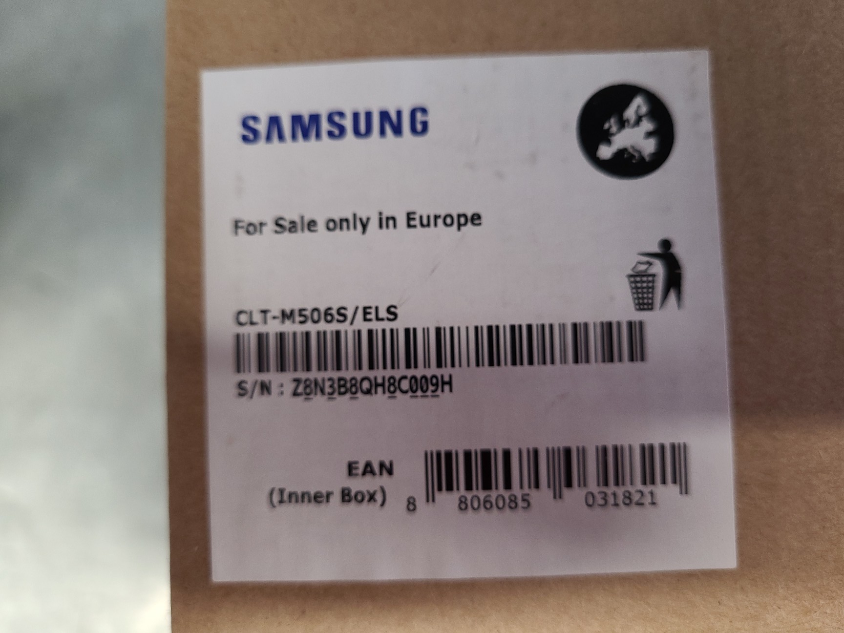 Image of Samsung Laser Toners for CLP 680/ CLX 6260 - K5065S, Y5065S, M5065S  C5065S, 