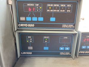 Thumbnail image of Carlo Erba Instruments HRGC 5300 Gas Chromatograph - Cryo 520, LIN 500, FPD 500 