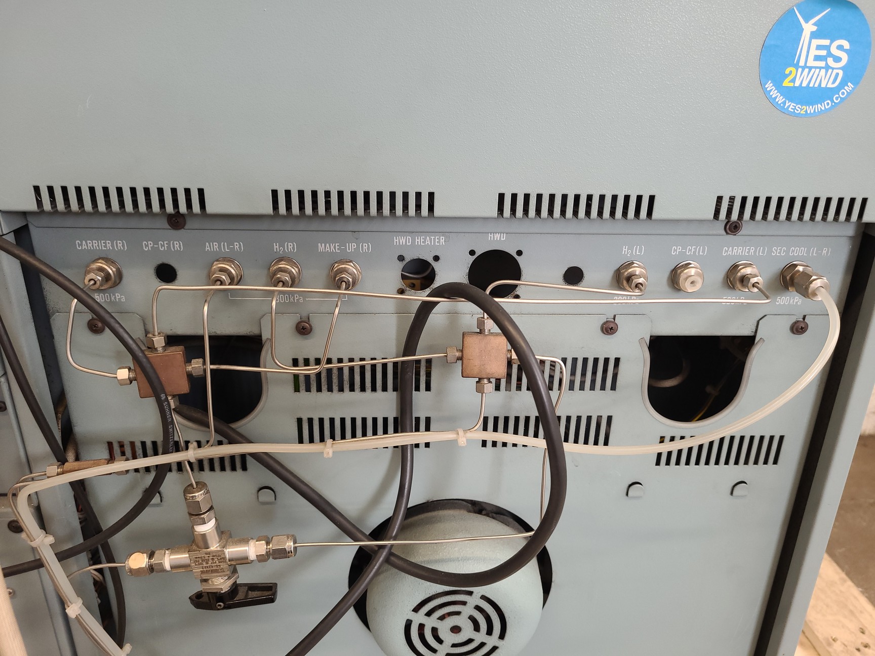 Image of Carlo Erba Instruments HRGC 5300 Gas Chromatograph - Cryo 520, LIN 500, FPD 500 