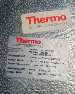 Thumbnail image of Thermo Electron Corporation Mortuary Freezer Trolley 2 Berth Lab