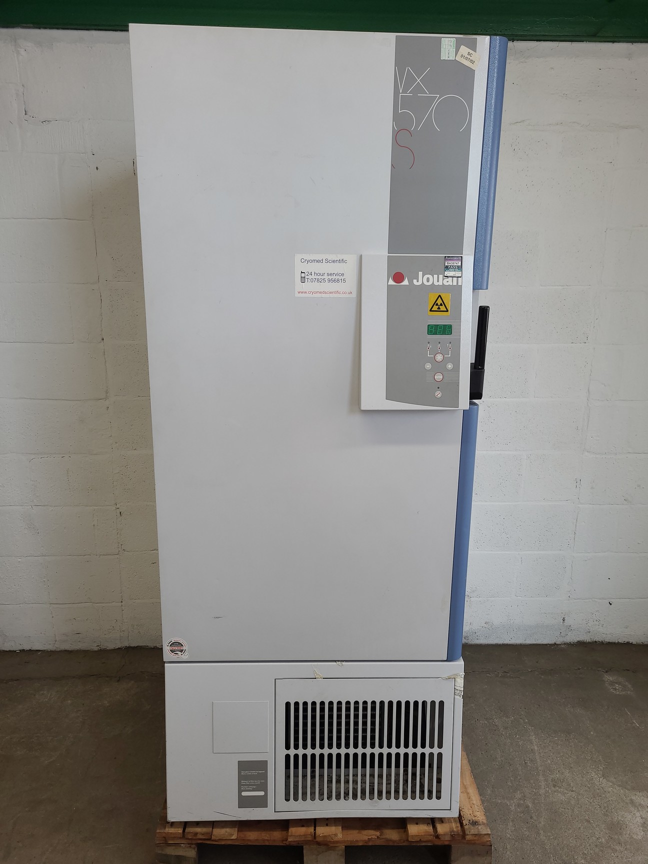 Image of Jouan VXS 570 Laboratory Deep Freezer -85C Lab ULT Ultra Low Temperature Freezer