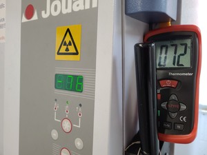 Thumbnail image of Jouan VXS 570 Laboratory Deep Freezer -85C Lab ULT Ultra Low Temperature Freezer