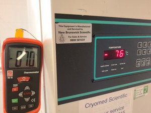 Thumbnail image of New Brunswick Scientific U570 Ultra Low Temperature Freezer -86 Laboratory Lab