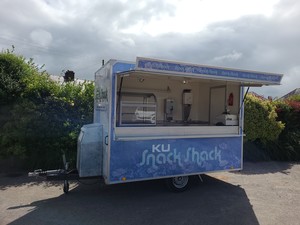 Thumbnail image of Towable Catering Restaurant Trailer Street Food + HotPlates, Fridges, Commercial