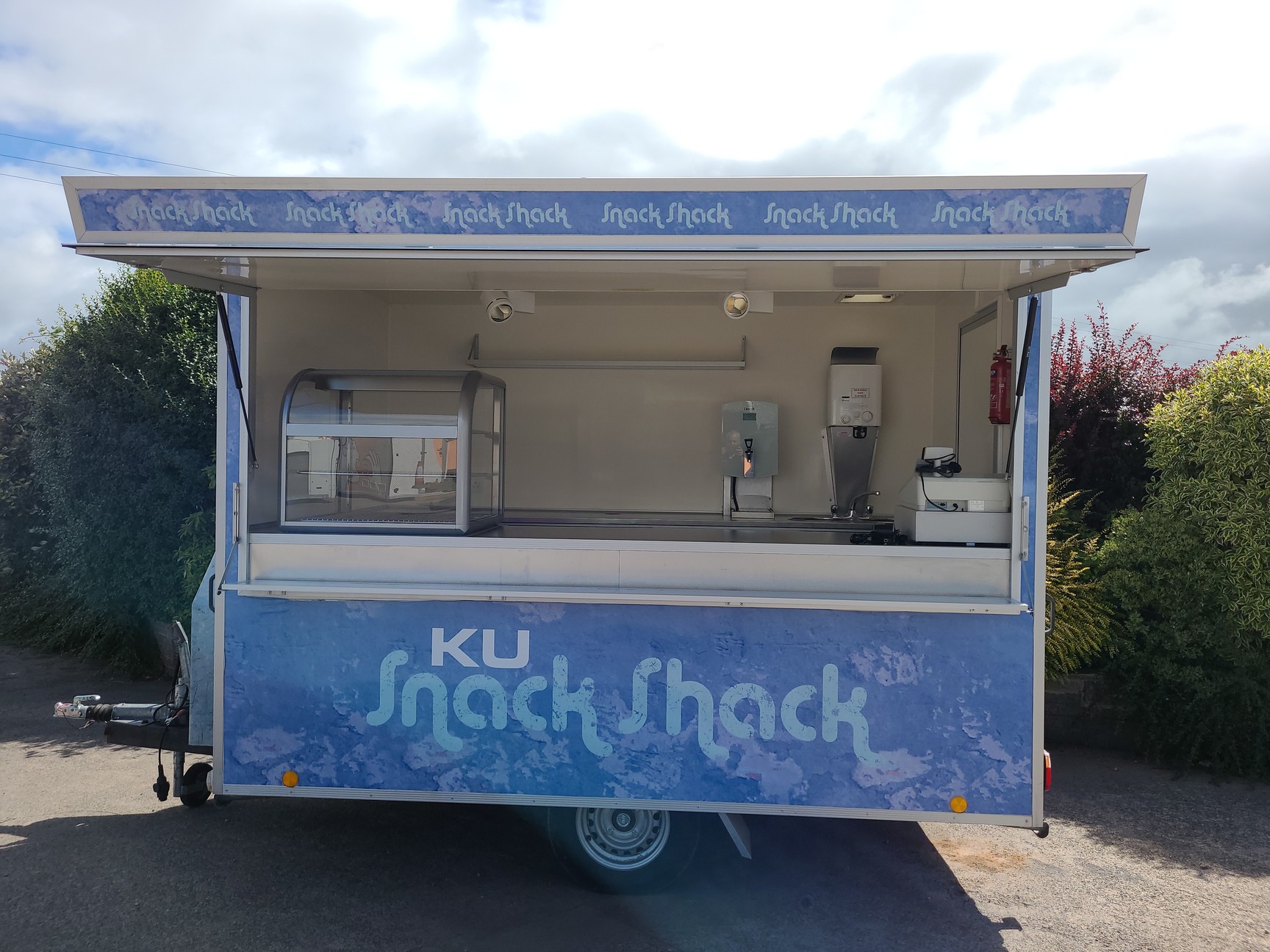 Image of Towable Catering Restaurant Trailer Street Food + HotPlates, Fridges, Commercial