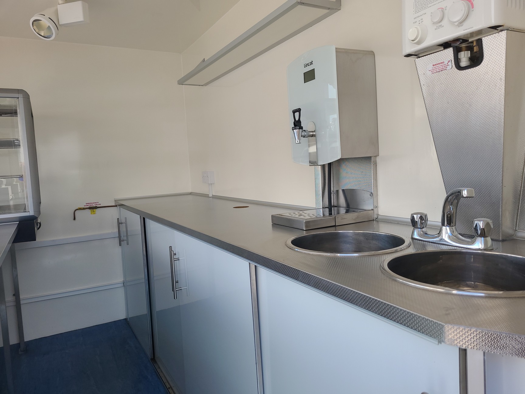 Image of Towable Catering Restaurant Trailer Street Food + HotPlates, Fridges, Commercial