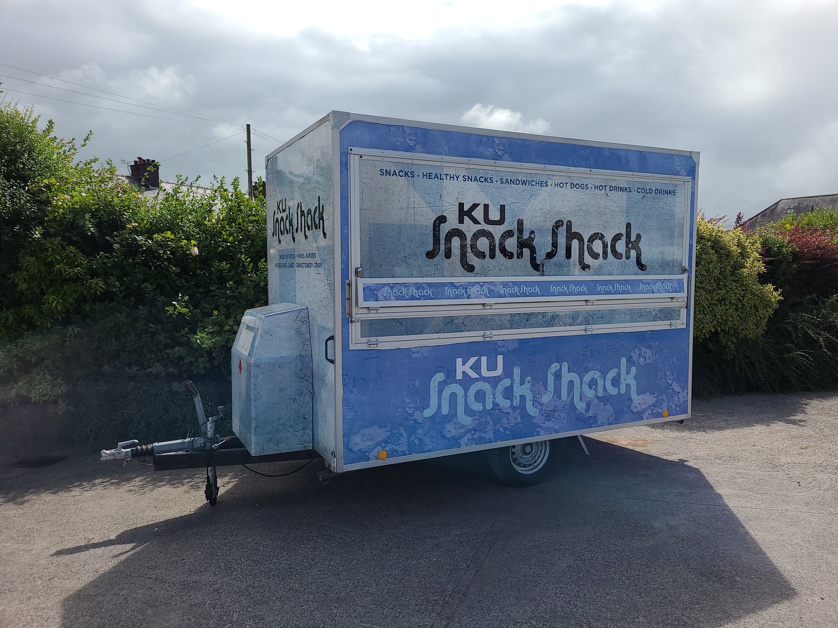 Image of Towable Catering Restaurant Trailer Street Food + HotPlates, Fridges, Commercial