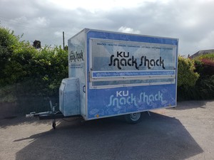 Thumbnail image of Towable Catering Restaurant Trailer Street Food + HotPlates, Fridges, Commercial