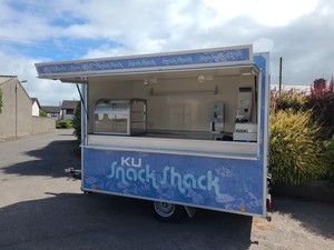 Thumbnail image of Towable Catering Restaurant Trailer Street Food + HotPlates, Fridges, Commercial