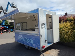 Thumbnail image of Towable Catering Restaurant Trailer Street Food + HotPlates, Fridges, Commercial