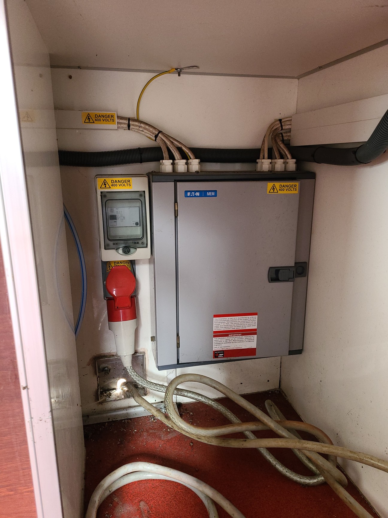 Image of Large Static Catering Trailer Street Food + Refrigerators & Appliances