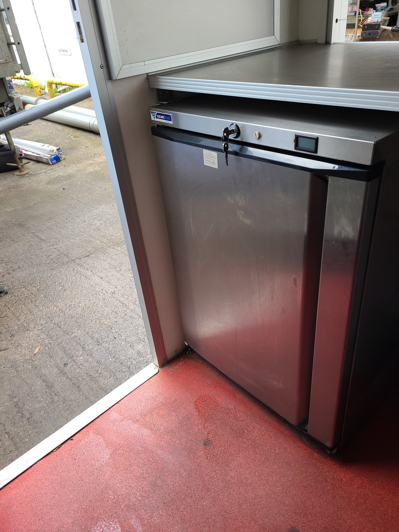 Image of Large Static Catering Trailer Street Food + Refrigerators & Appliances