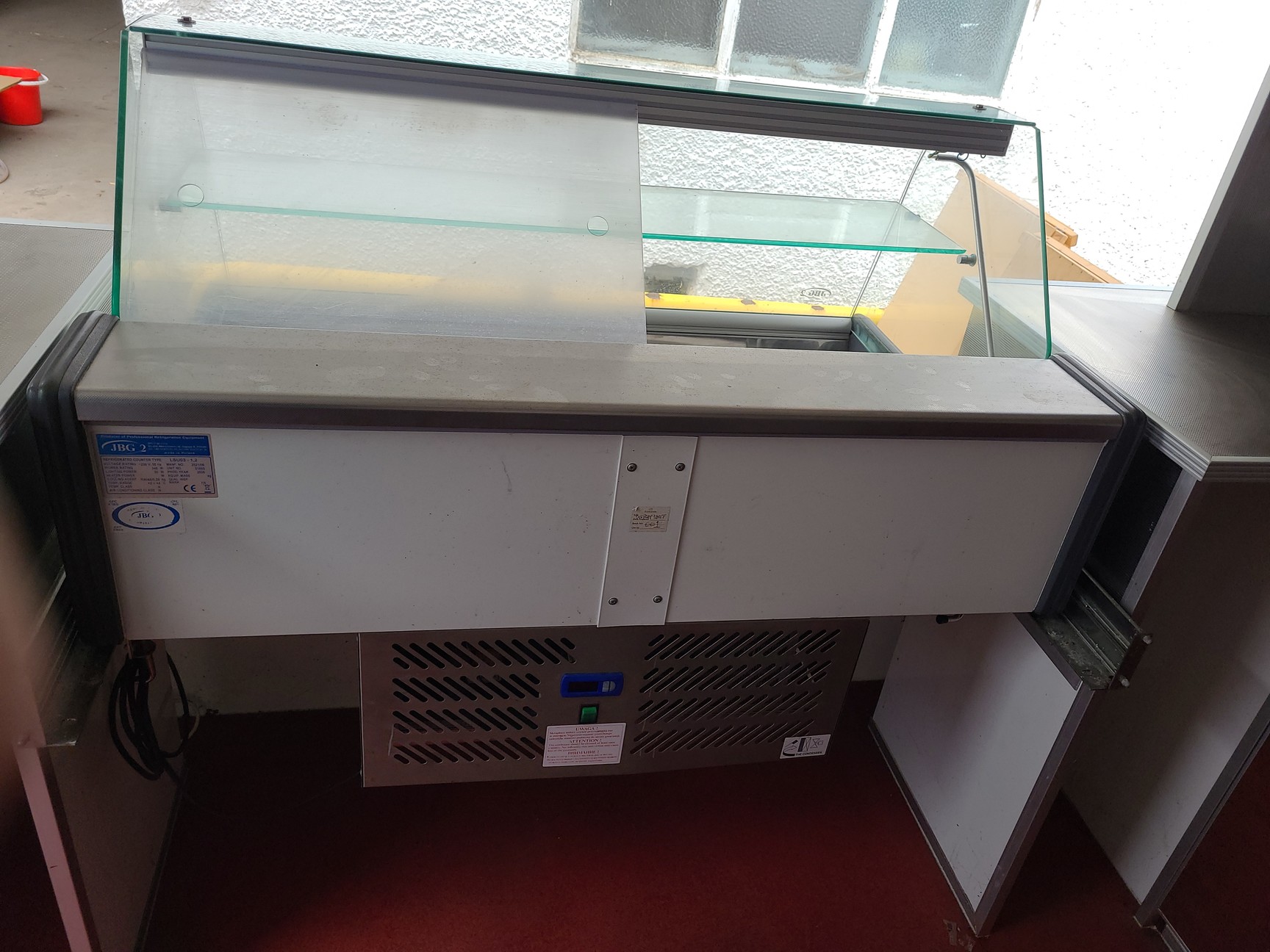 Image of Large Static Catering Trailer Street Food + Refrigerators & Appliances