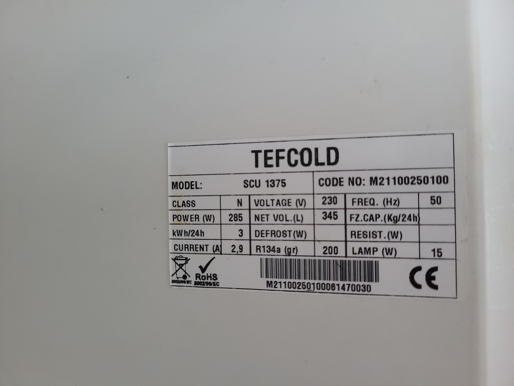 Image of Large Static Catering Trailer Street Food + Refrigerators & Appliances