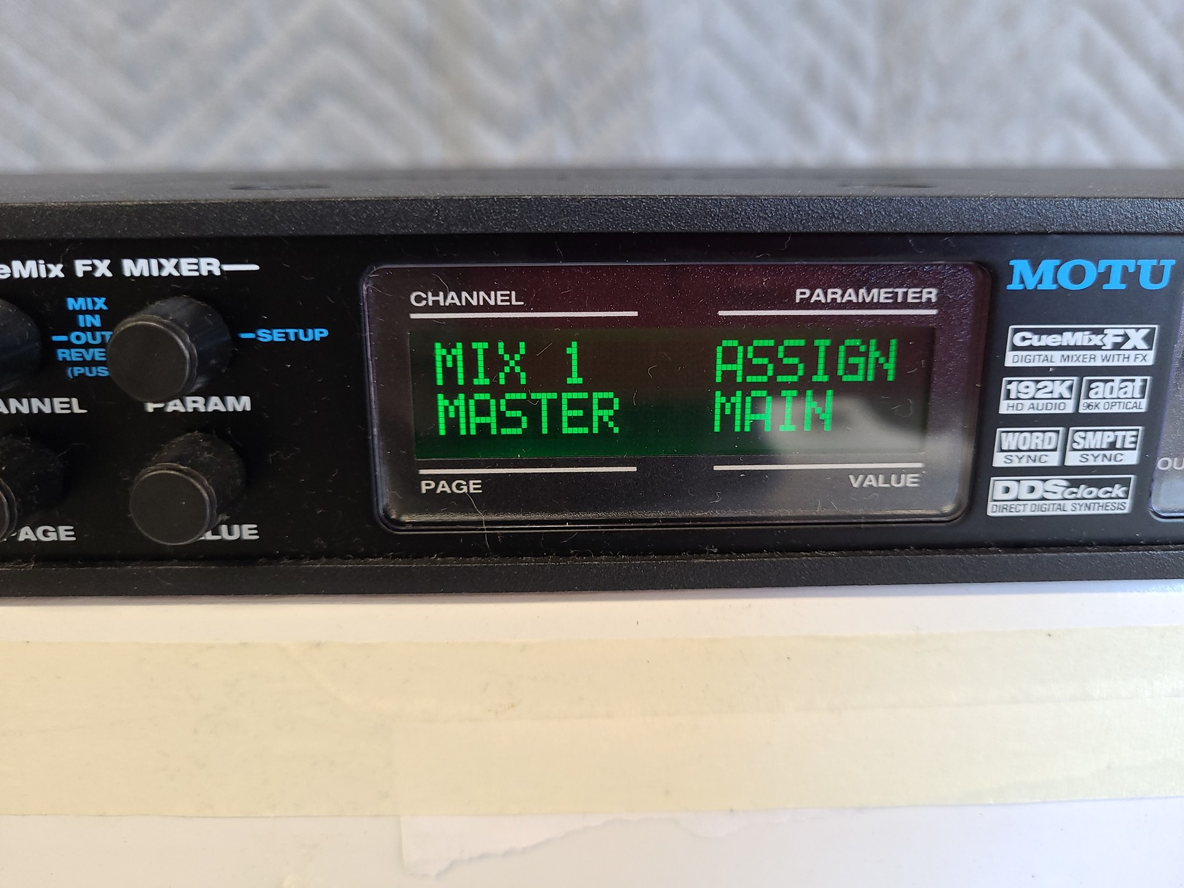 Motu Interface Rack Motu 828 Mk3 Hybrid Firewire Audio Interface Unit Rack Mountable