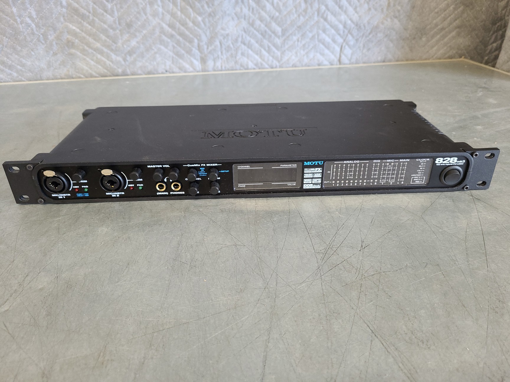 Image of Motu 828 Mk3 Hybrid Firewire Audio Interface Unit Rack Mountable