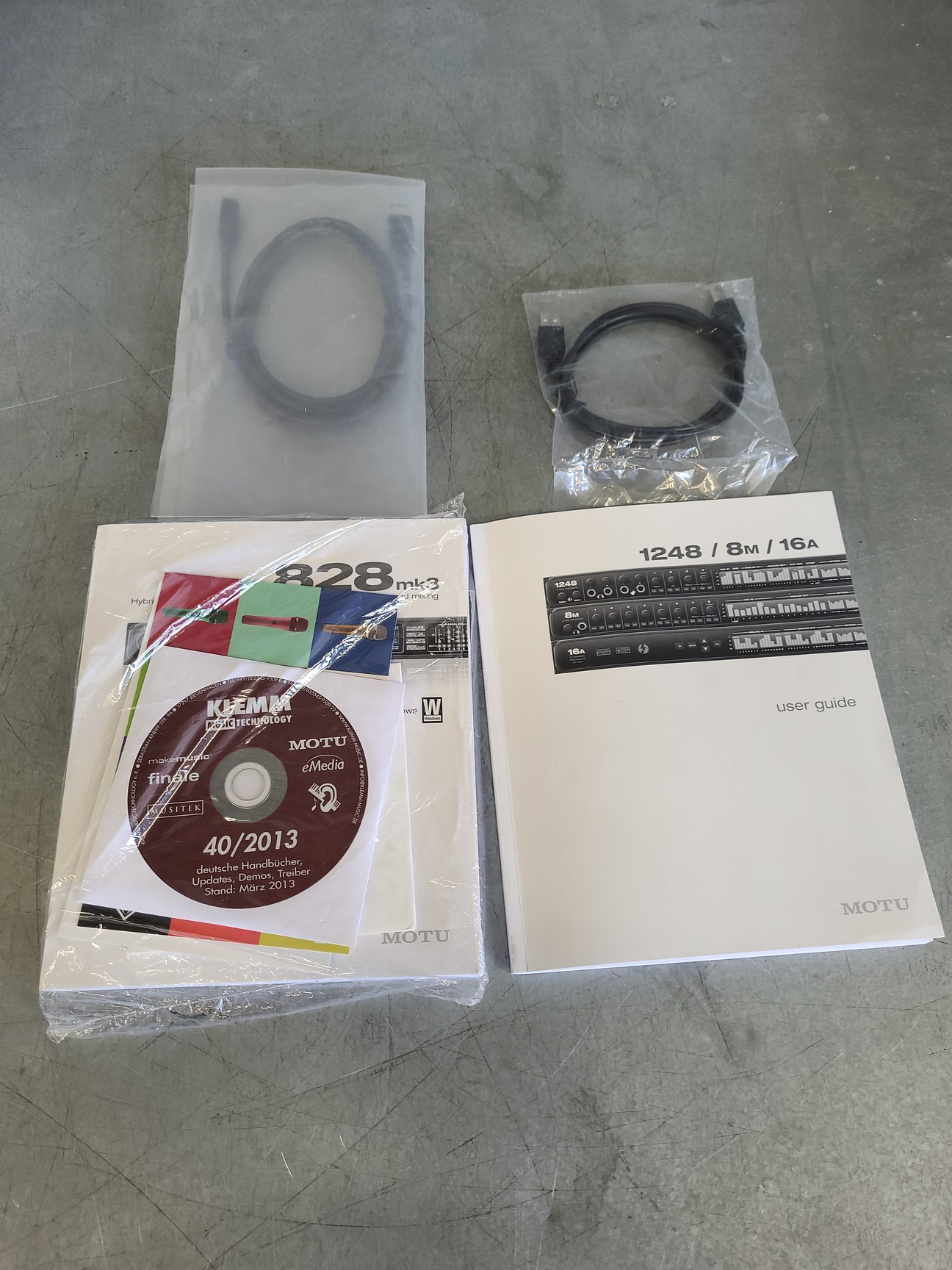 Image of Motu 828 Mk3 Hybrid Firewire Audio Interface Unit Rack Mountable
