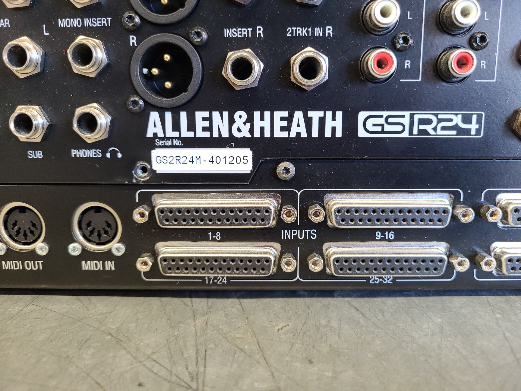 Image of Allen & Heath GS R24 Sound Pro Audio Mixing Desk